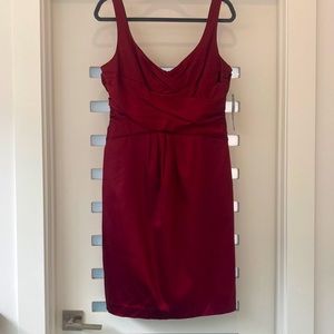 NWT Jones New York cocktail dress in oxblood